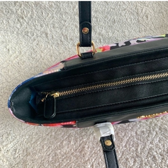 BRACCIALINI NWT & Dust Bag Floral Alessandra Pink Large Tote Bag - Picture 14 of 16